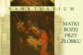 Matka Boża przy Żłóbku i bł. Edmund